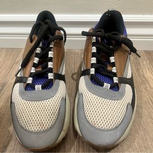 Dior Black Brown and Blue Mens B22 Size”45” Sneakers